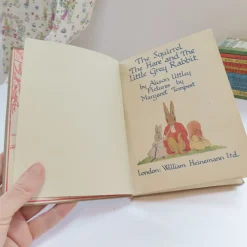 VINTAGE book - The Squirrel The Hare and The Little Grey Rabbit (1945)|Cottontails Baby New