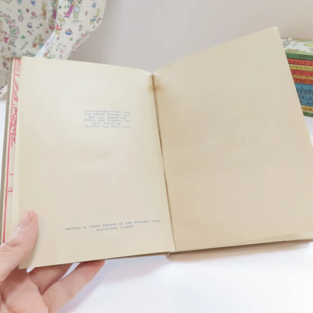 VINTAGE book - The Squirrel The Hare and The Little Grey Rabbit (1945)|Cottontails Baby New