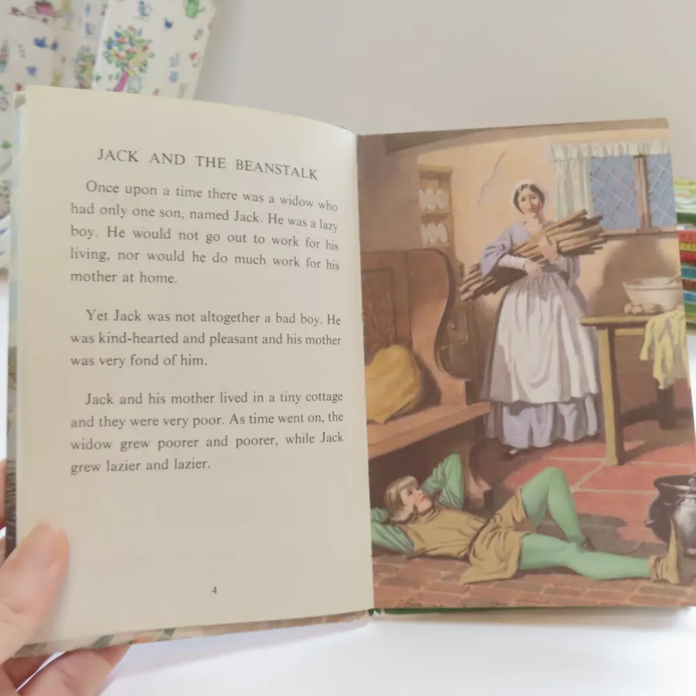VINTAGE Ladybird book - Jack and the Beanstalk (mid 1960s)|Cottontails Baby