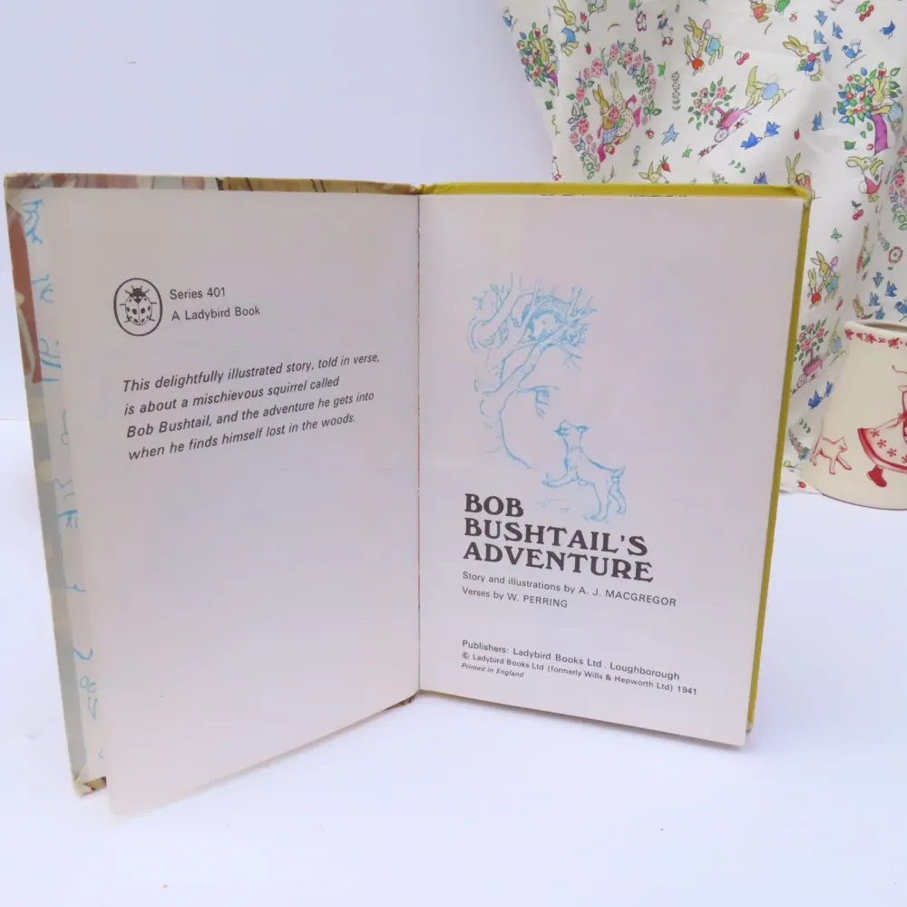 VINTAGE Ladybird book - Bob Bushtail's Adventures (1973)|Cottontails Baby Clearance