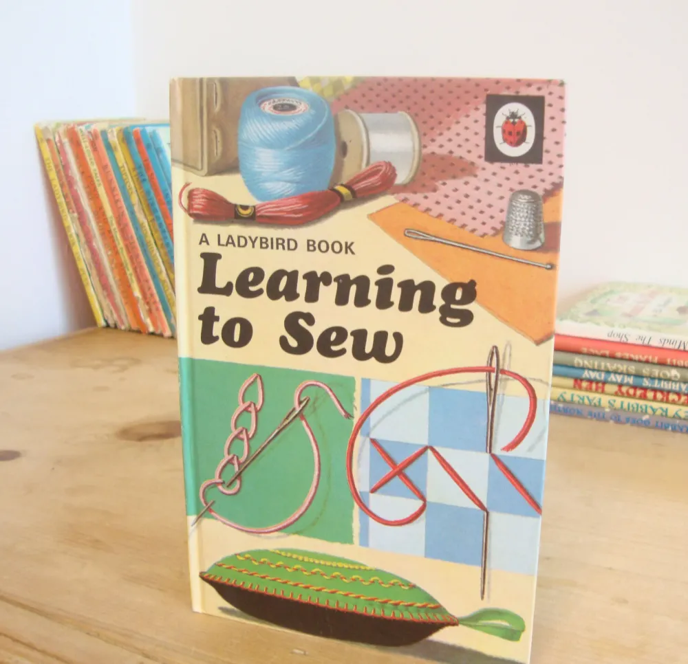 VINTAGE Ladybird book - Learning to Sew (mid 1970s)|Cottontails Baby Sale