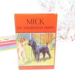 VINTAGE Ladybird book - Mick the Disobedient Puppy with DJ (late 1950s)|Cottontails Baby Hot