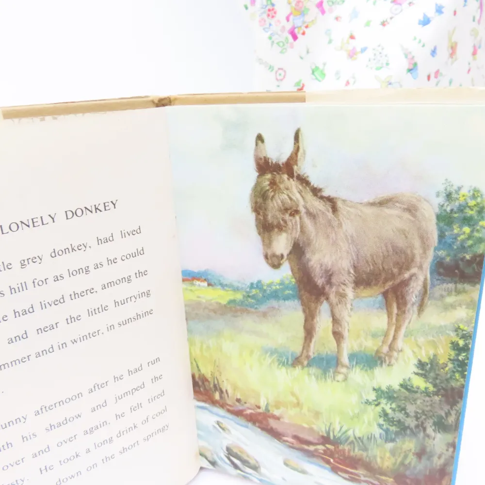 VINTAGE Ladybird book - Ned the Lonely Donkey with DJ (late 1950s)|Cottontails Baby Outlet