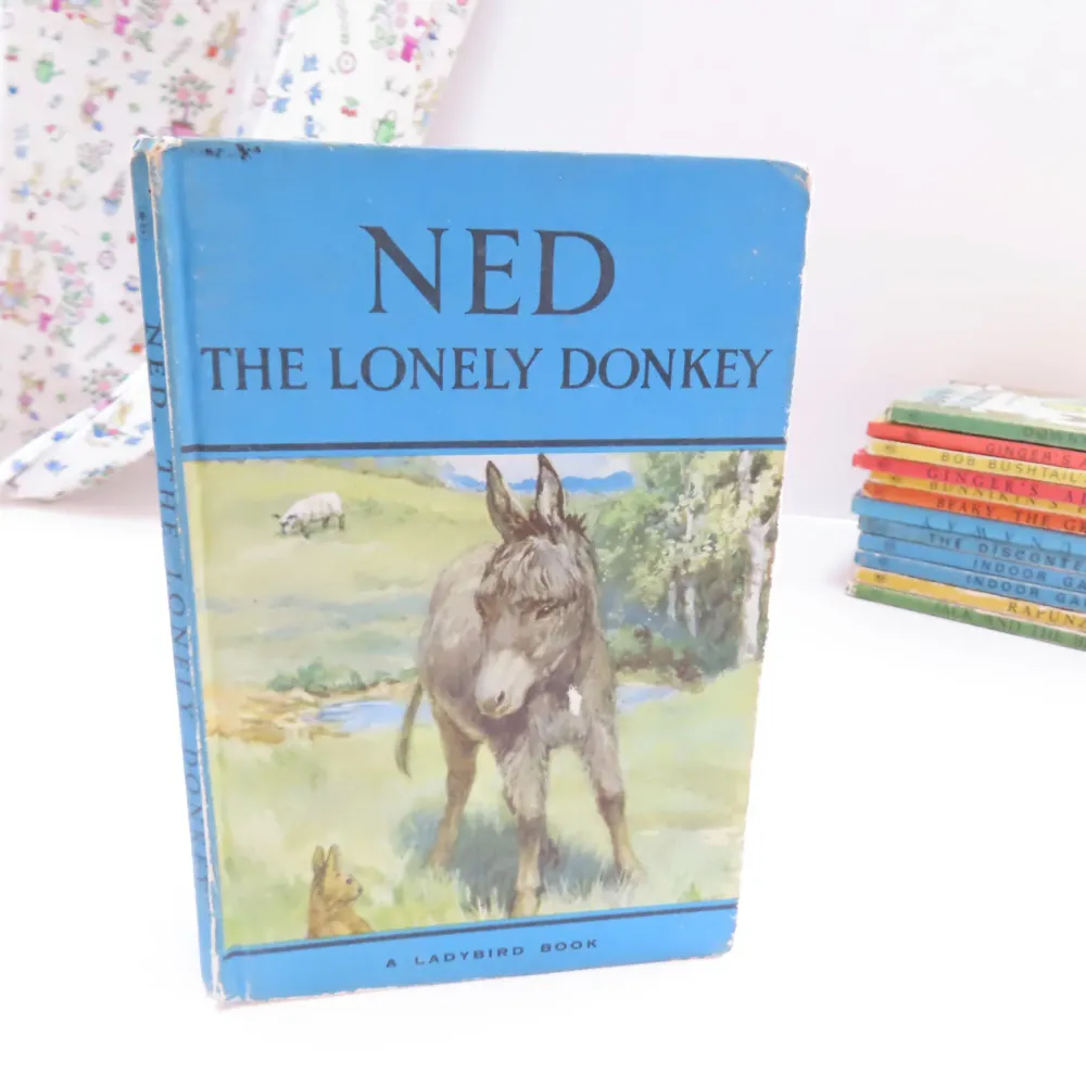 VINTAGE Ladybird book - Ned the Lonely Donkey (mid 1960s)|Cottontails Baby Outlet