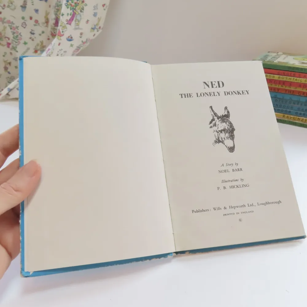VINTAGE Ladybird book - Ned the Lonely Donkey (mid 1960s)|Cottontails Baby Outlet
