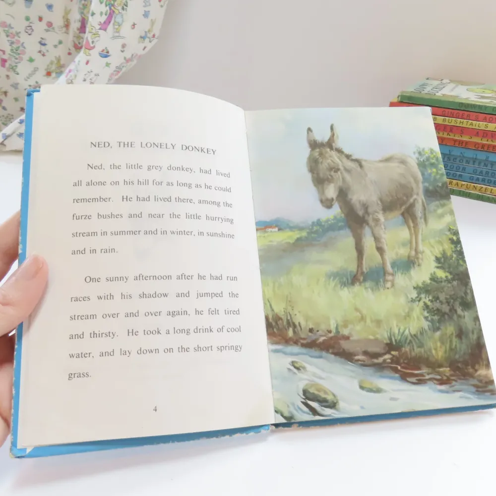 VINTAGE Ladybird book - Ned the Lonely Donkey (mid 1960s)|Cottontails Baby Outlet