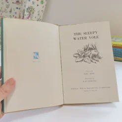 VINTAGE Ladybird book - The Sleepy Water Vole with DJ (late 1950s)|Cottontails Baby Best