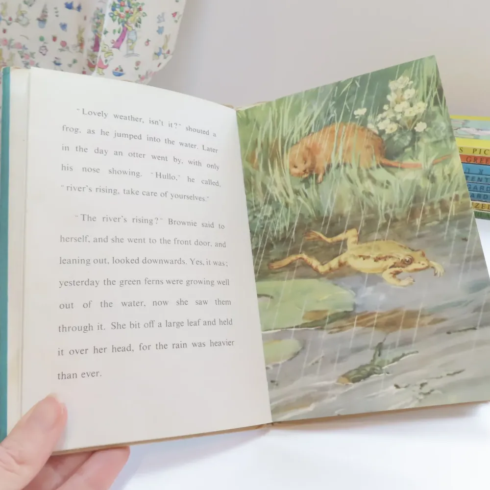 VINTAGE Ladybird book - The Sleepy Water Vole with DJ (late 1950s)|Cottontails Baby Best