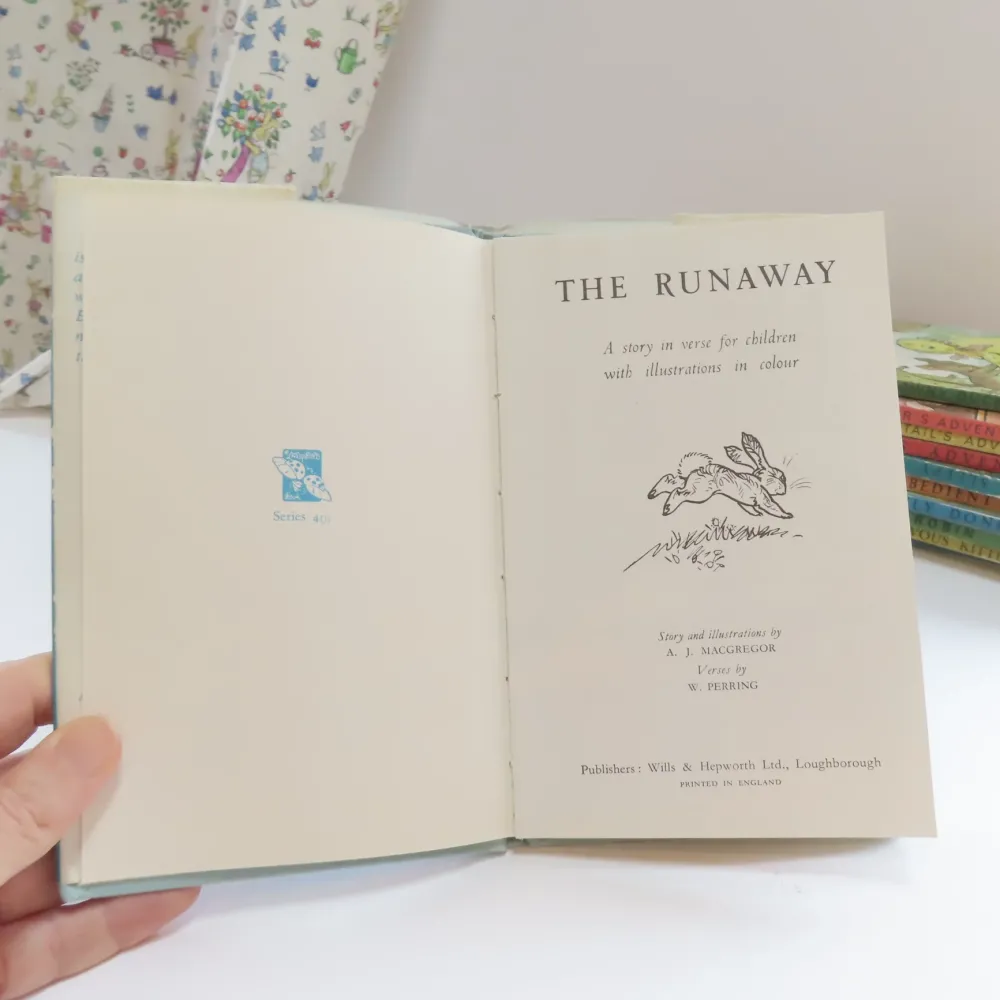 VINTAGE Ladybird book - The Runaway with DJ (late 1950s)|Cottontails Baby Sale