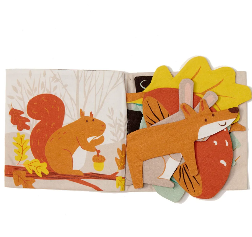 Where is Baby? Woodland crinkly cloth book|Cottontails Baby New