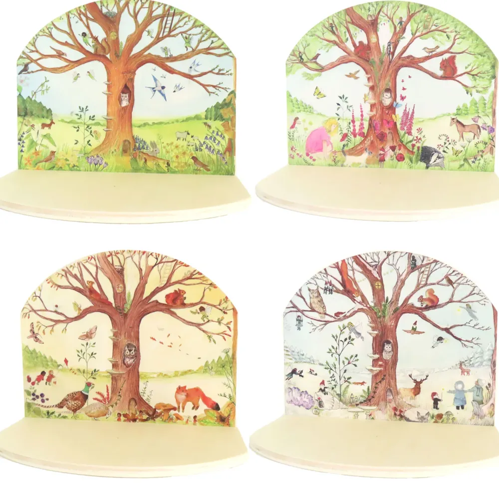 Wilded Family Wooden Nature Table|Cottontails Baby Best