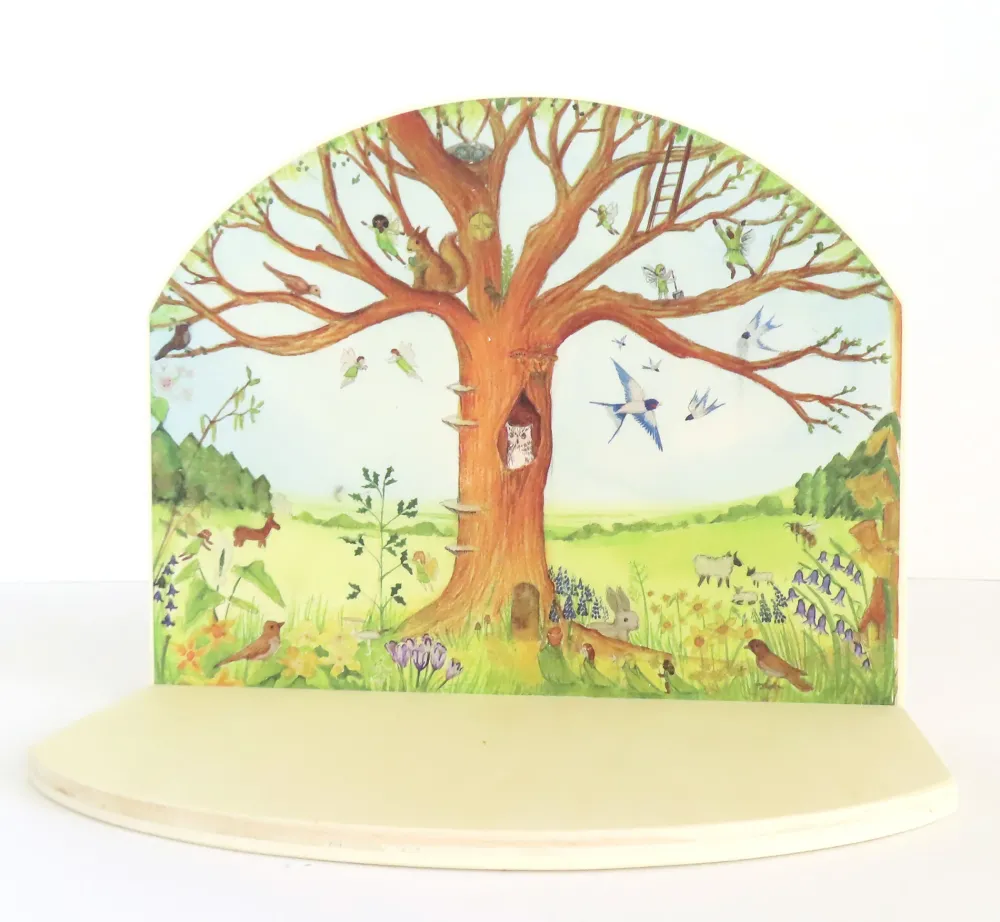 Wilded Family Wooden Nature Table|Cottontails Baby Best