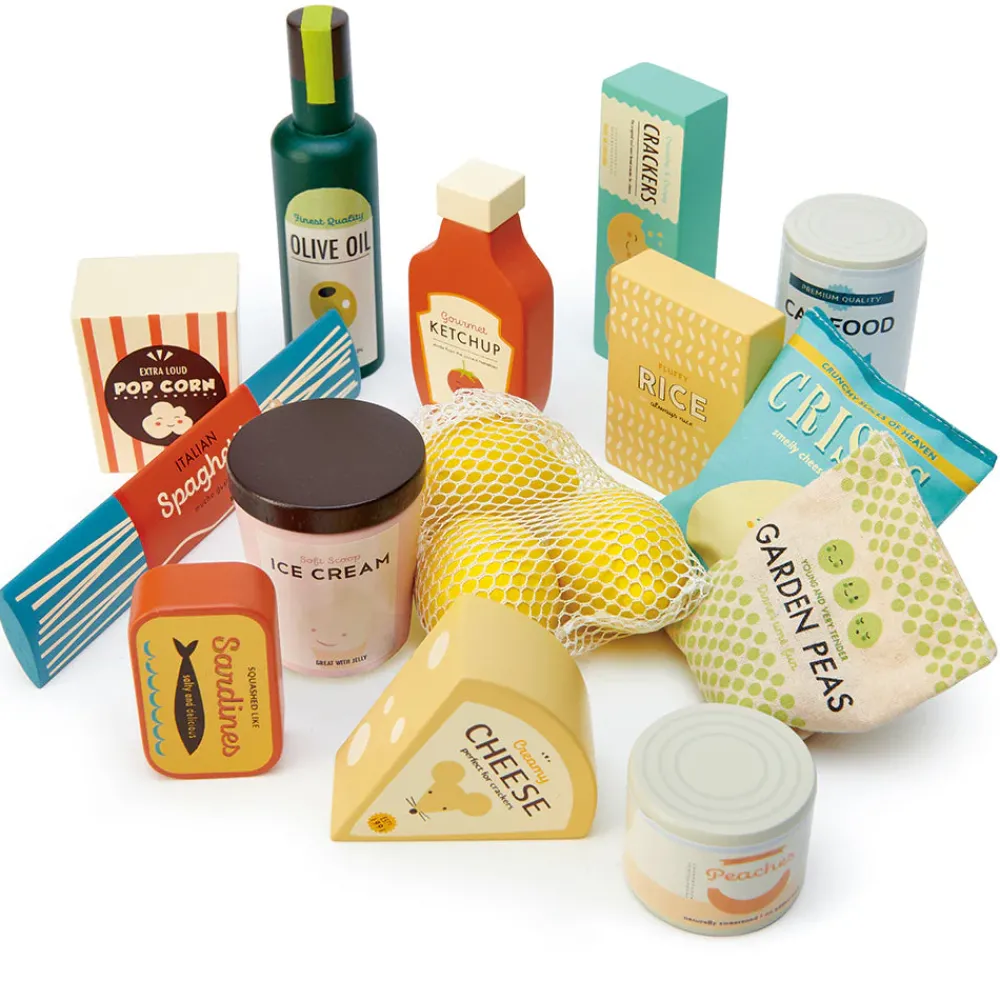 Wooden Grocery Set|Cottontails Baby