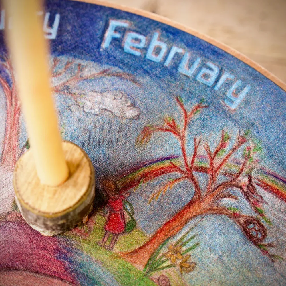 Wooden season wheel - Around the Year|Cottontails Baby Sale