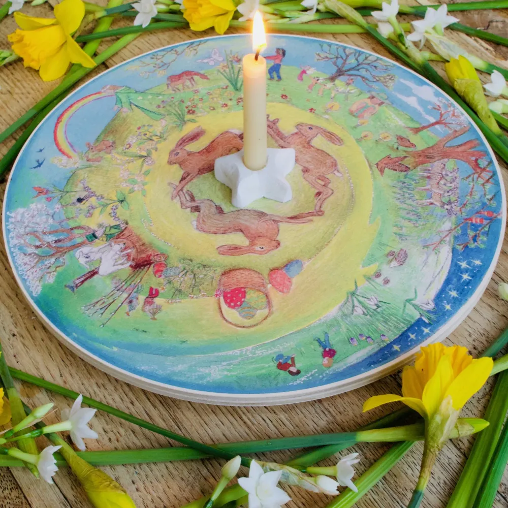 Wooden season wheel - Spring|Cottontails Baby Discount