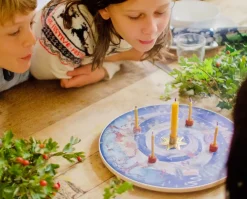 Wooden season wheel - winter / advent|Cottontails Baby Sale